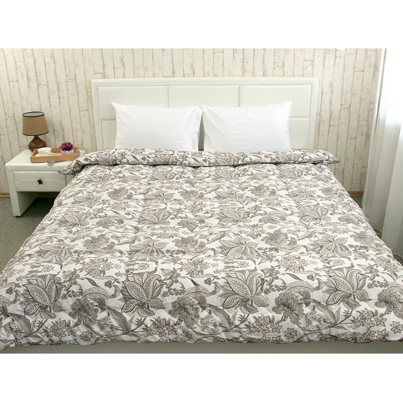 Одеяло шерстяное Руно Comfort+Luxury, двуспальное, бязь, 205х172 см, бежевое (316.02ШК+У_Luxury) - фото 9