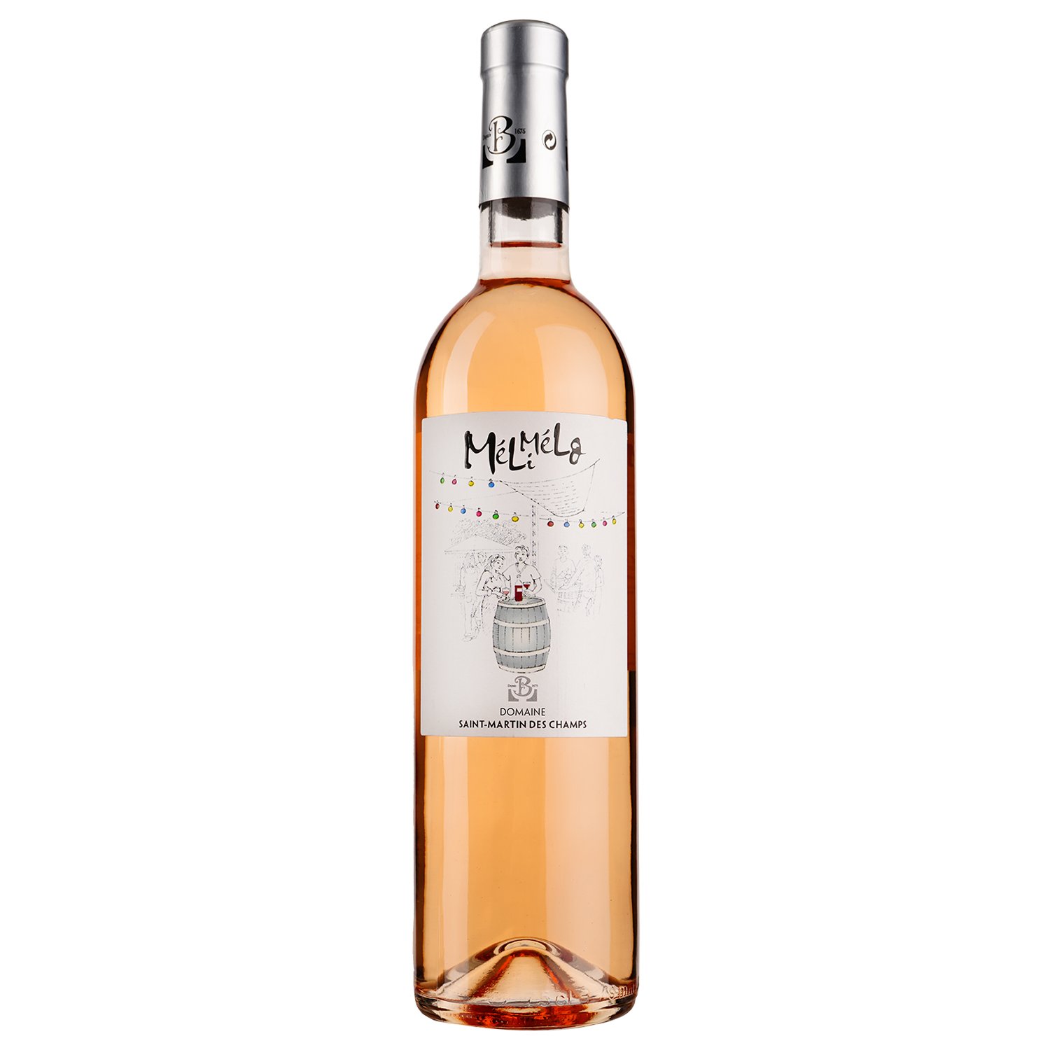 Вино Meli Melo Pays D'oc IGP, рожеве, сухе, 0,75 л - фото 1