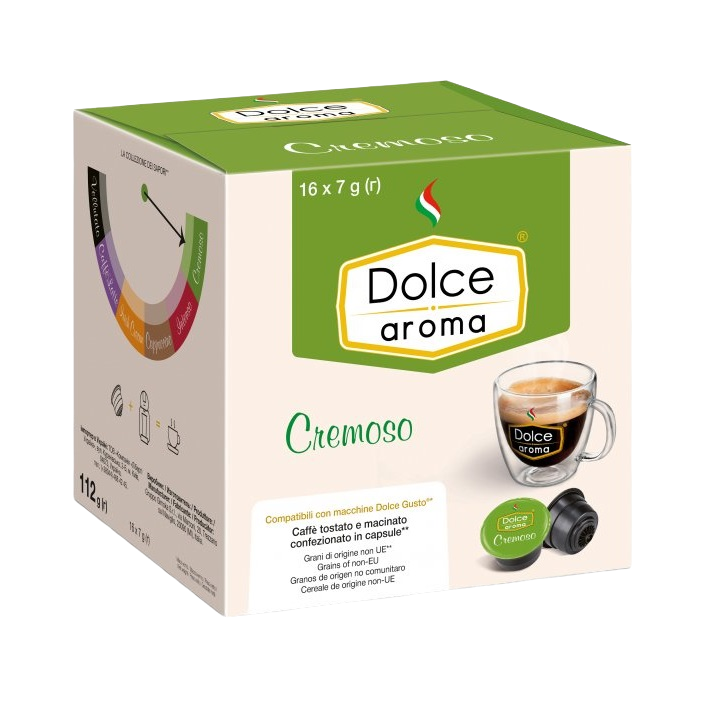 Кава в капсулах Dolce Aroma Cremoso Dolce Gusto 112 г (16 капсул х 7 г) (881653) - фото 2