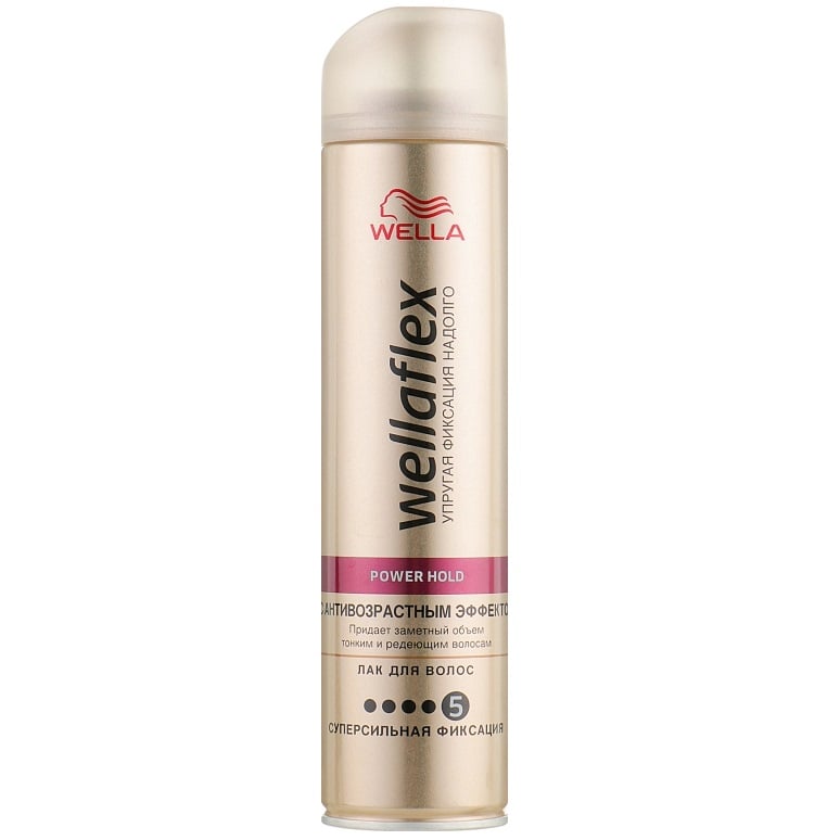 Photos - Hair Styling Product Wella Лак для волосся Wellaflex з антивіковим ефектом Суперсильної фіксації, 250 