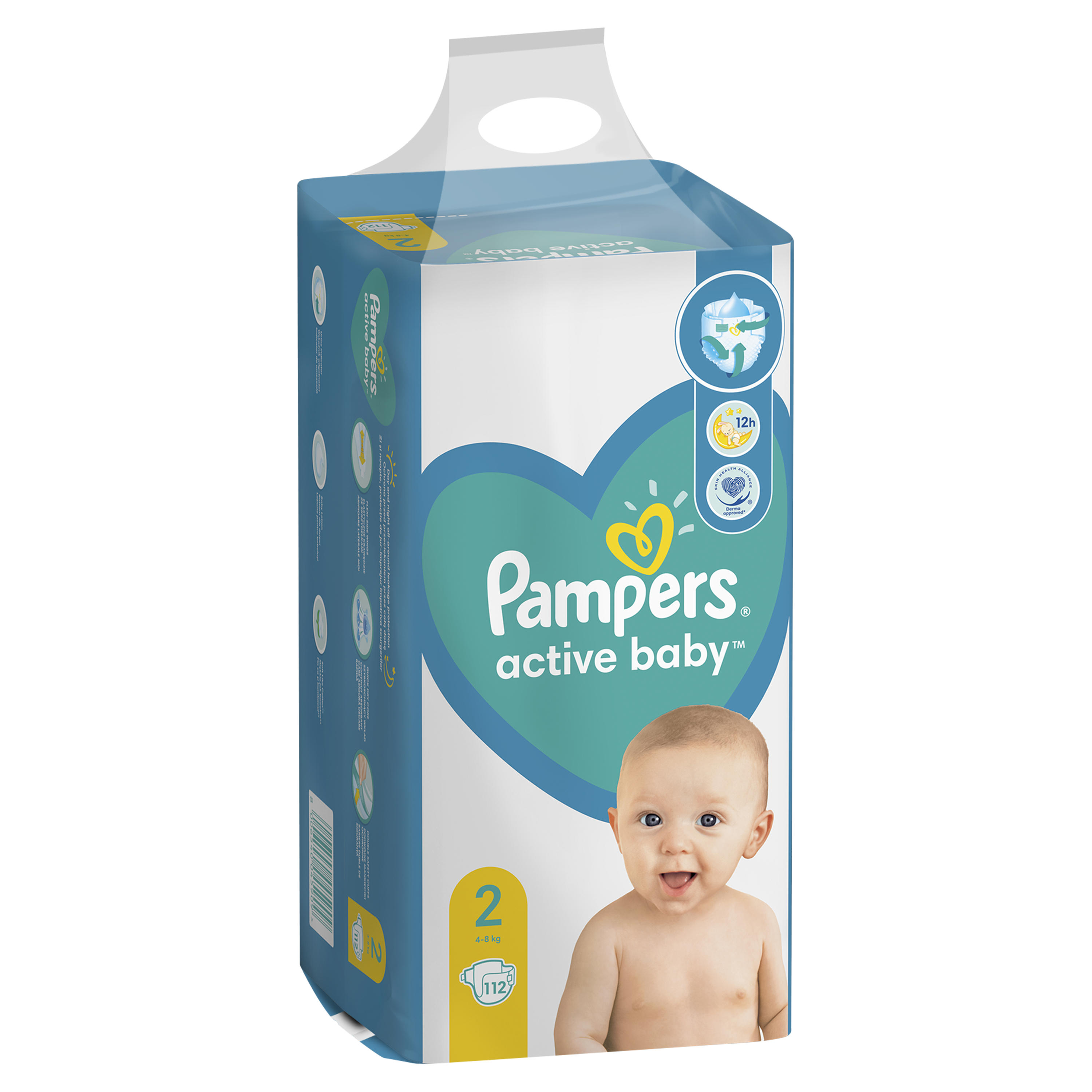 Підгузки Pampers Active Baby 2 (4-8 кг), 112 шт. - фото 3