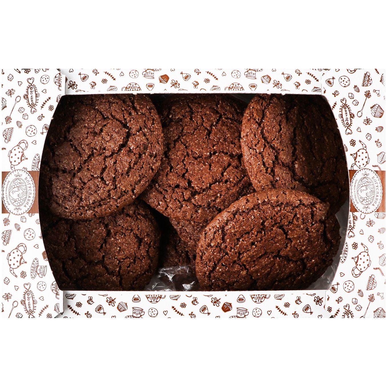 Печиво Богуславна Американо шоколадне здобне 350 г (915457) - фото 1