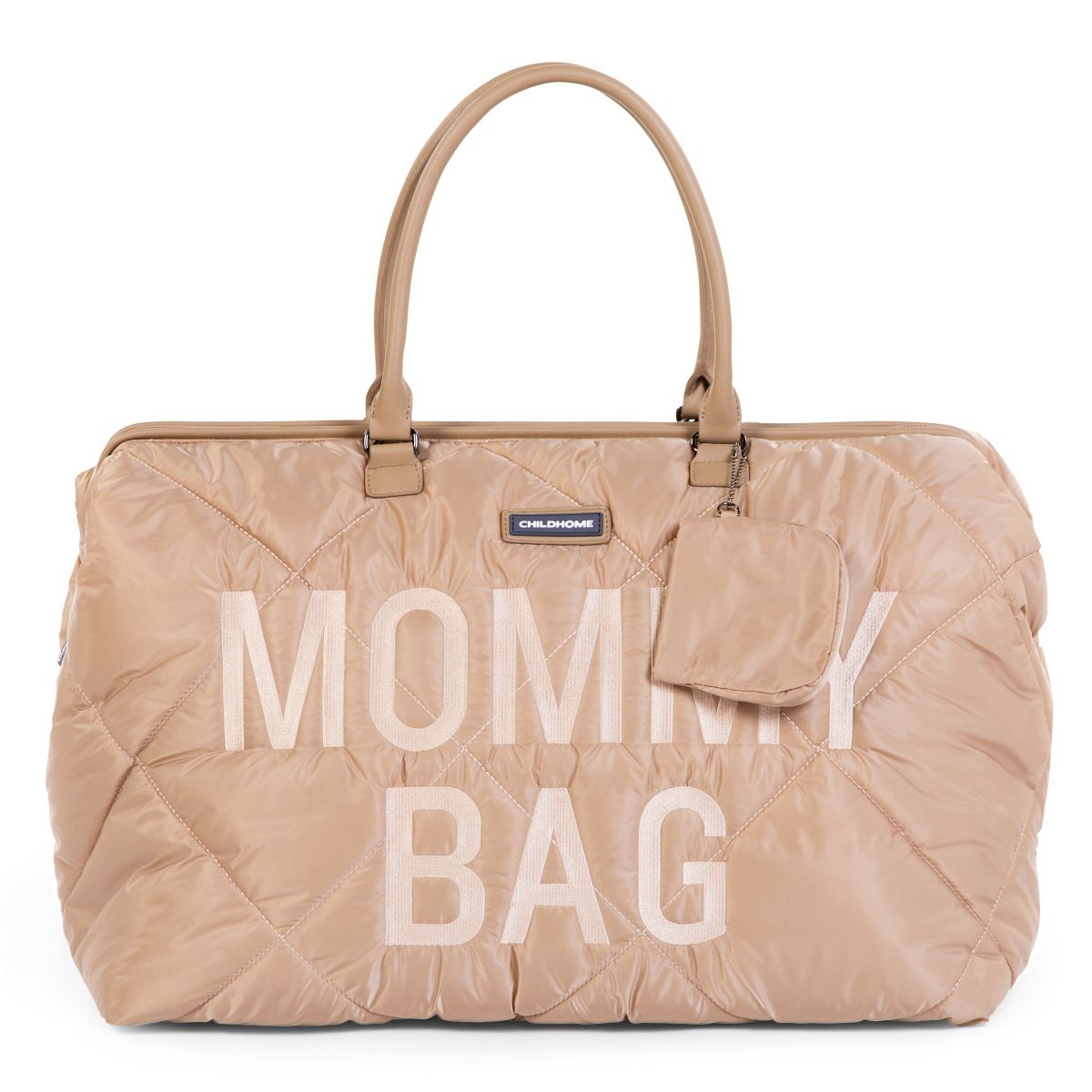 Сумка Childhome Mommy bag, дутая, бежевая (CWMBBPBE) - фото 7