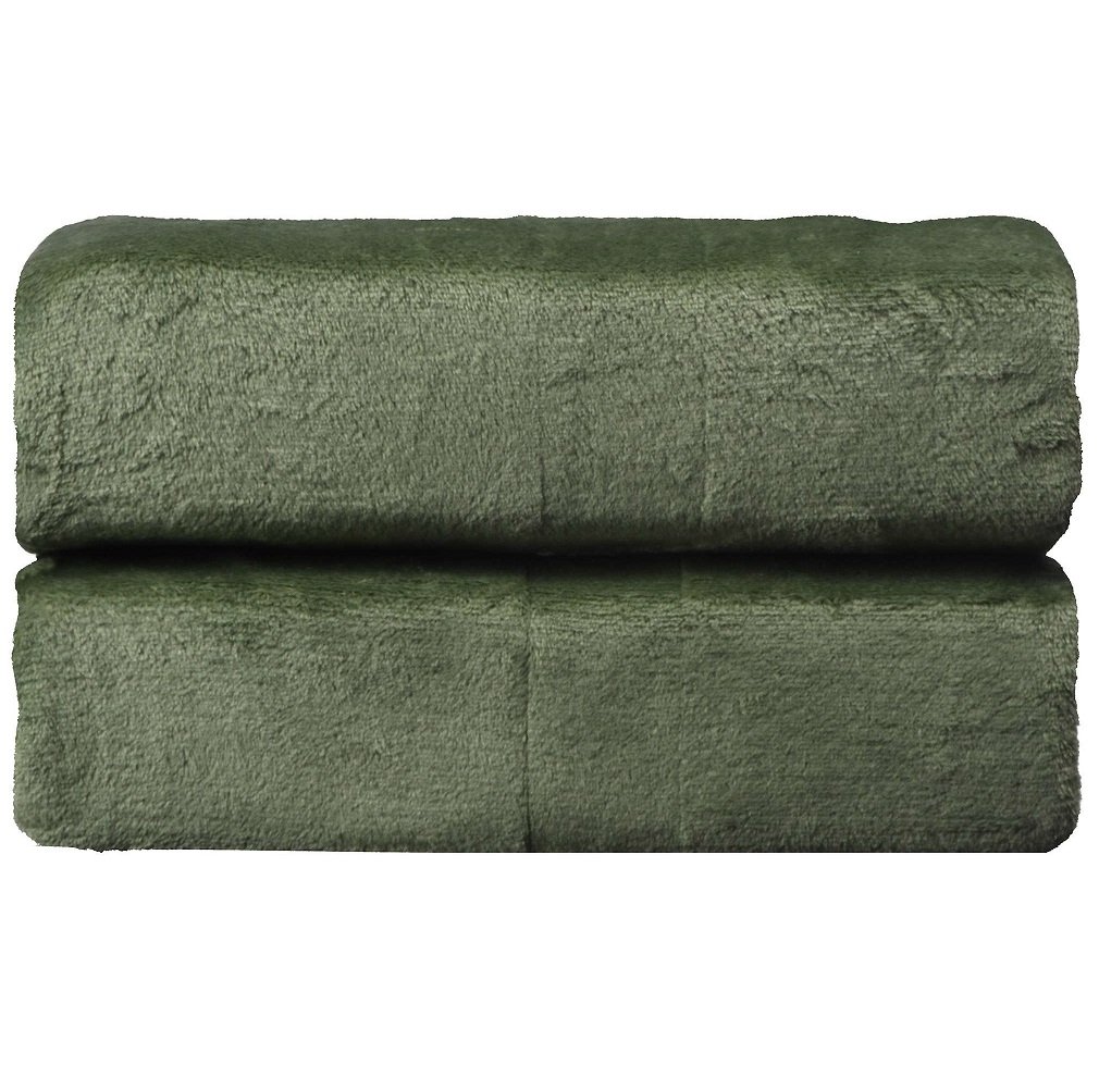 Плед Ardesto Flannel, 200х160 см, зелений (ART0209SB) - фото 2