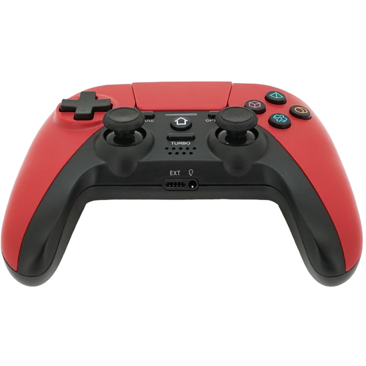 Геймпад джойстик Doubleshock PS02 Wireless PS4 Double Motor Vibration DualShock 4 Red - фото 1