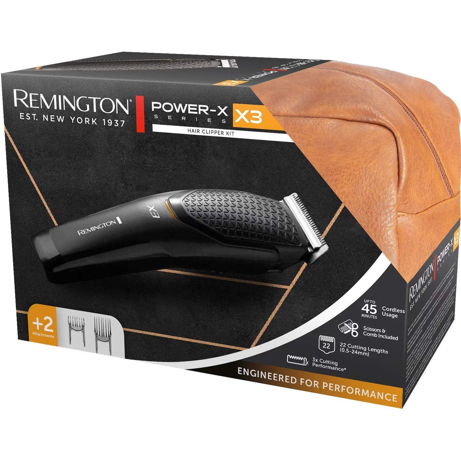 Машинка для стрижки Remington Power X Series X3 HC3000GP черная - фото 3