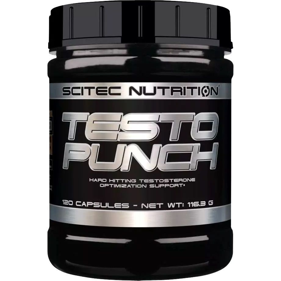 Бустер тестостерону Scitec Nutrition Testo Punch 120 капсул - фото 1