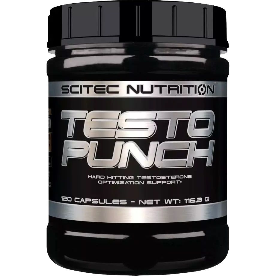 Бустер тестостерона Scitec Nutrition Testo Punch 120 капсул - фото 1