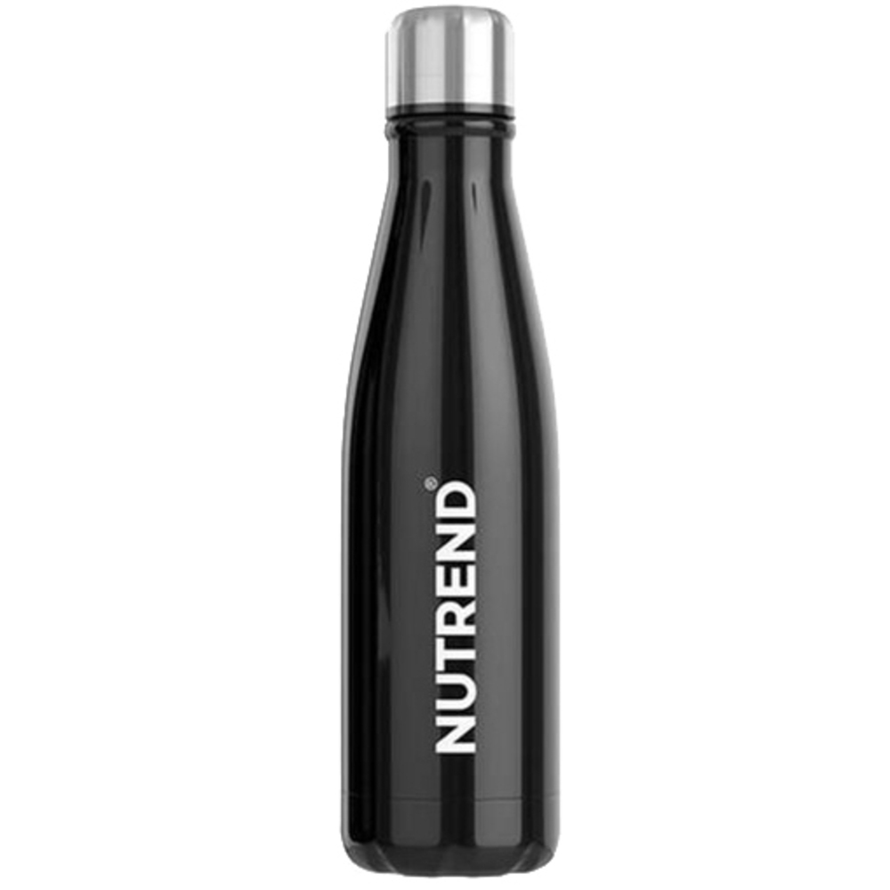 Пляшка Nutrend Stainless Steel Bottle 2021 750 мл black (8594014860764) - фото 1
