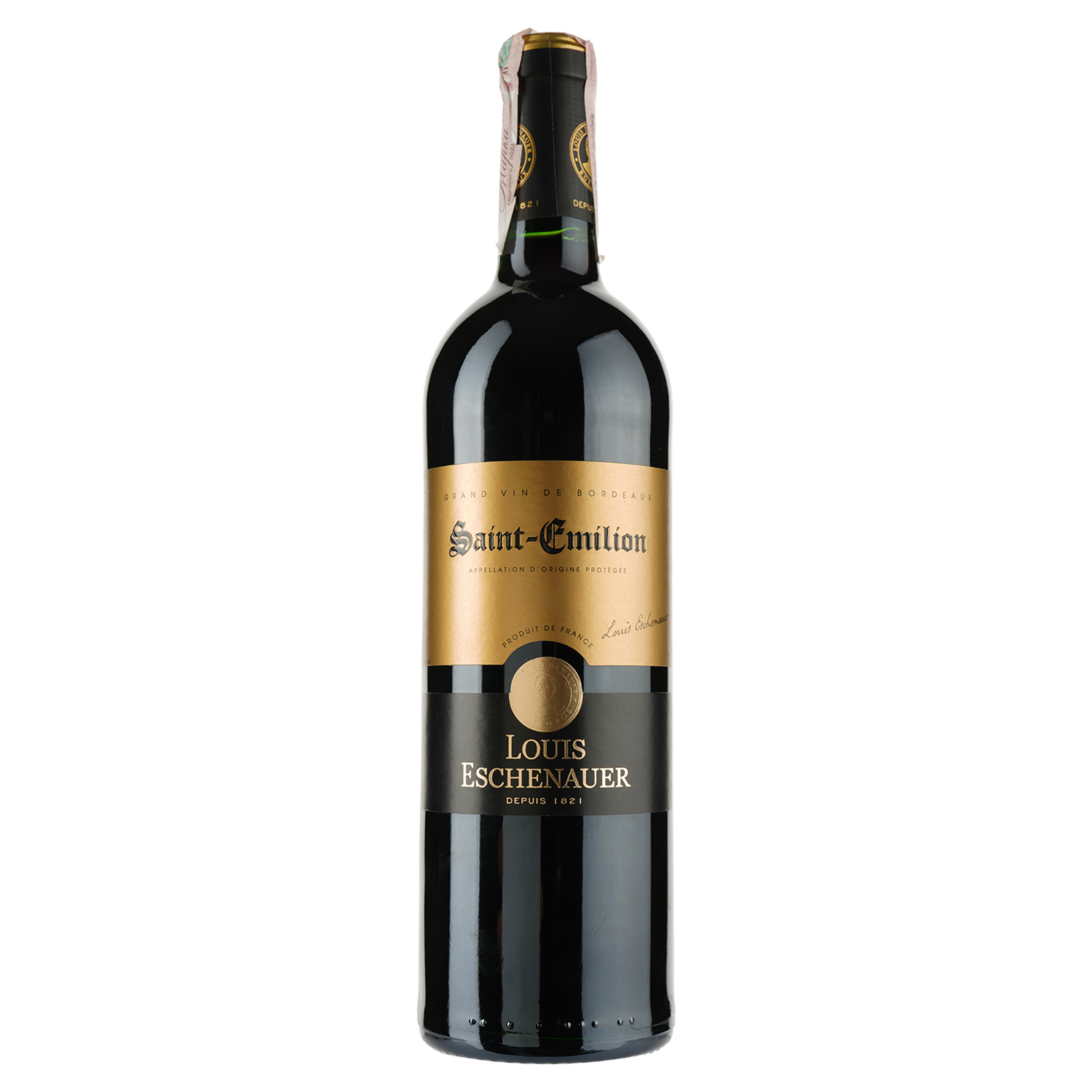Вино Louis Eschenauer Saint-Emilion, червоне, сухе, 14%, 0,75 л (1312460) - фото 1
