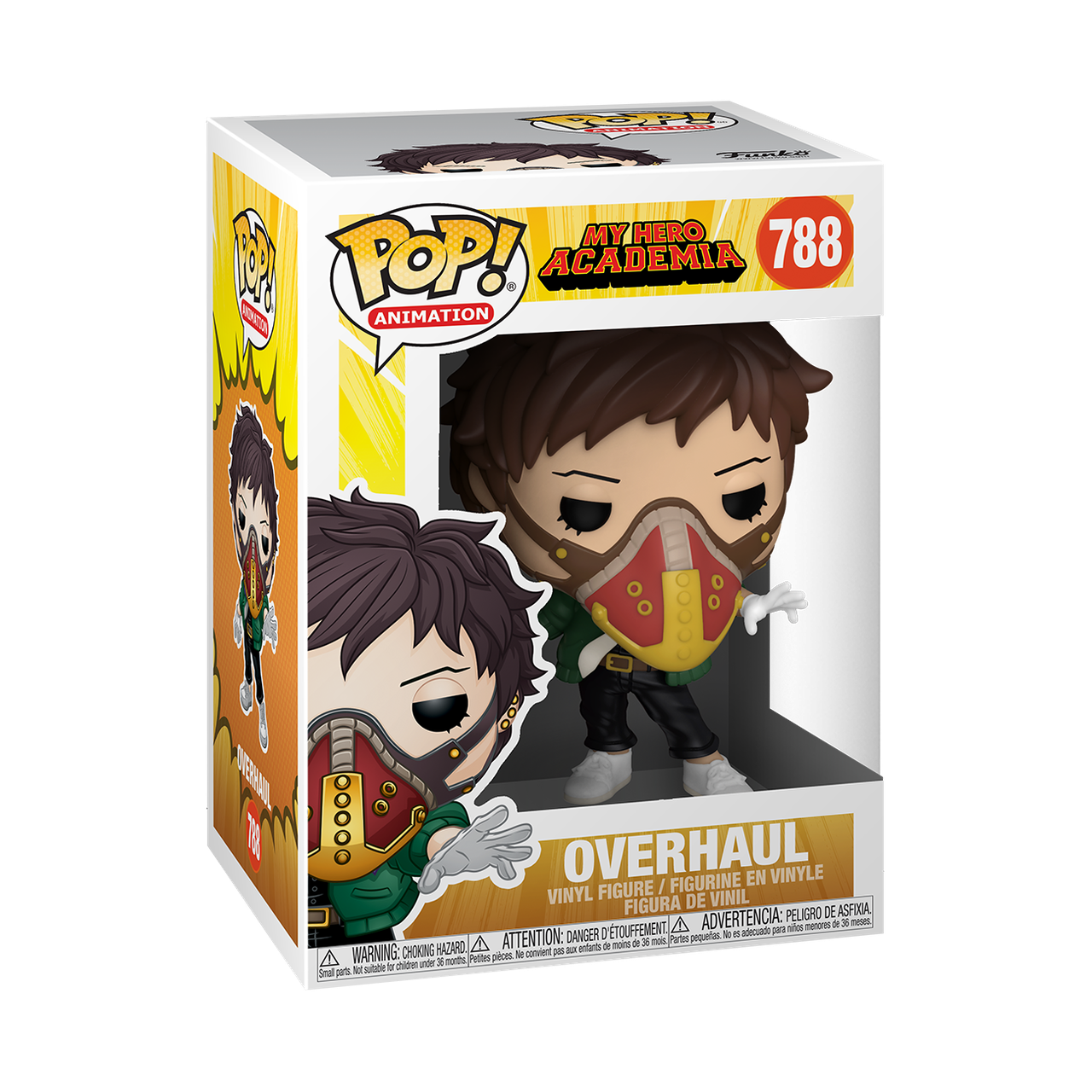 Фигурка Фанко Поп Моя Геройская Академия Восстановитель Funko Pop My Hero Academia Overhaul 10 см MHA O 788 - фото 3