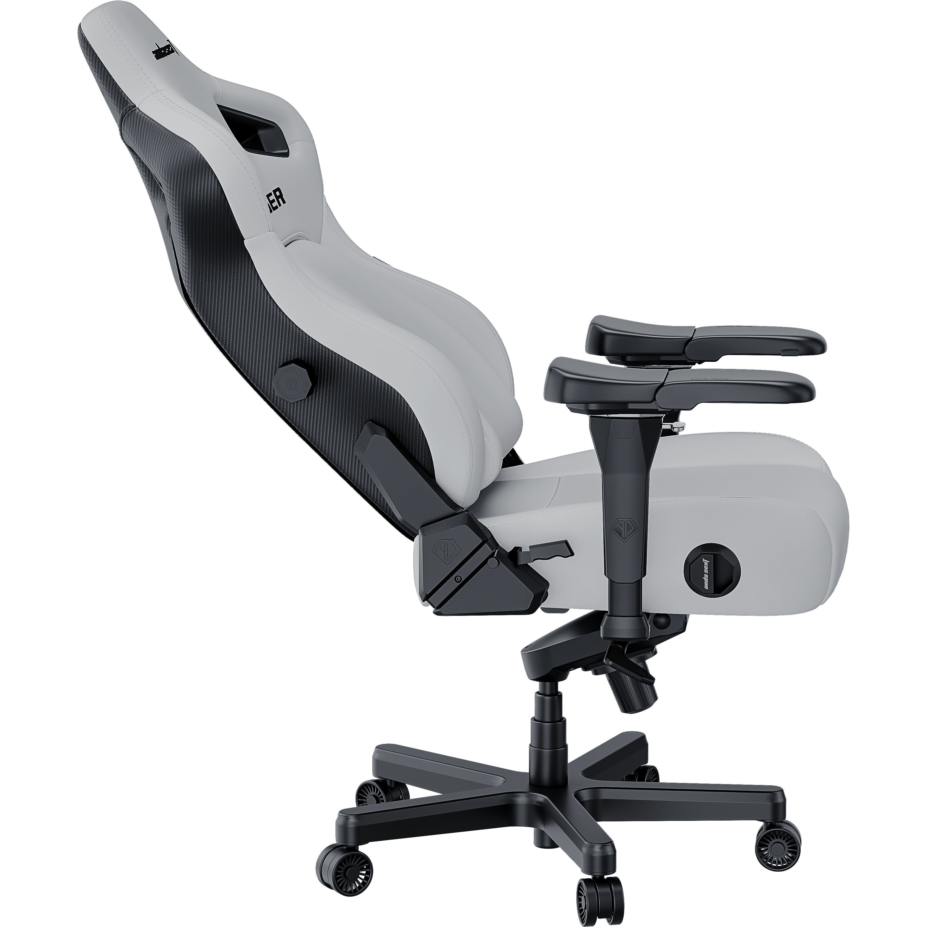 Кресло игровое Anda Seat Kaiser 4 Size XL White Premium PVC (AD12YDDC-XLL-20-W-PV/C) - фото 6