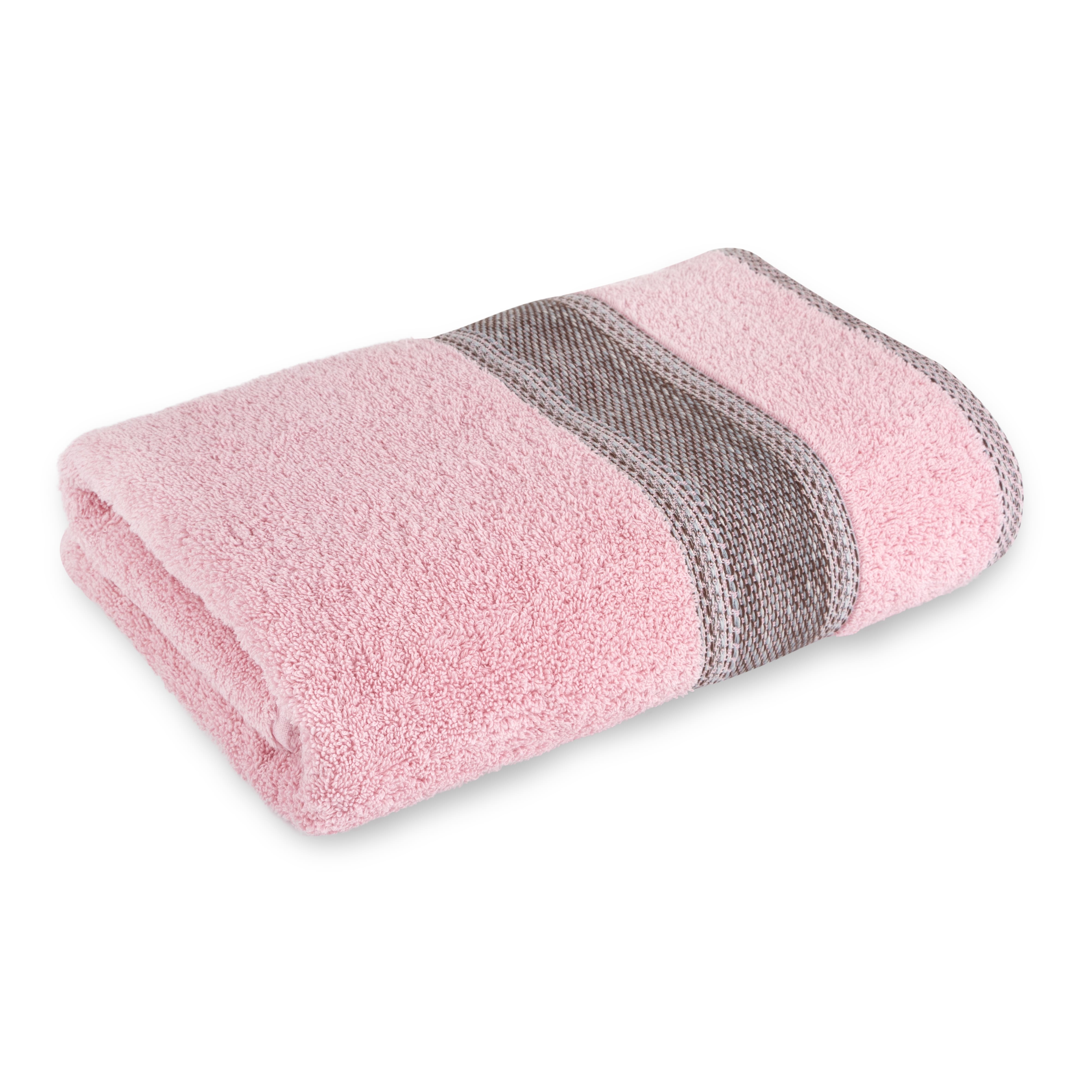 Полотенце махровое Saffran Fluffy, 85х50 см, розовый (ТР000001782) - фото 1