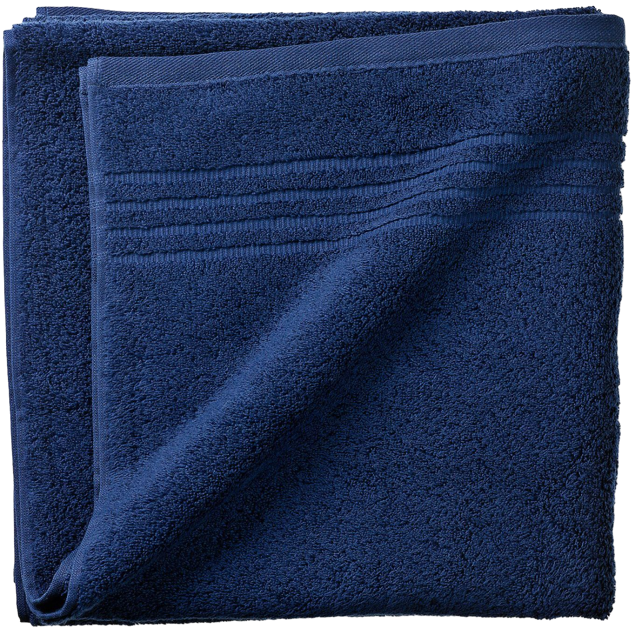 Полотенце махровое Kela Leonora 70х140 см темно-синее (23471) - фото 1