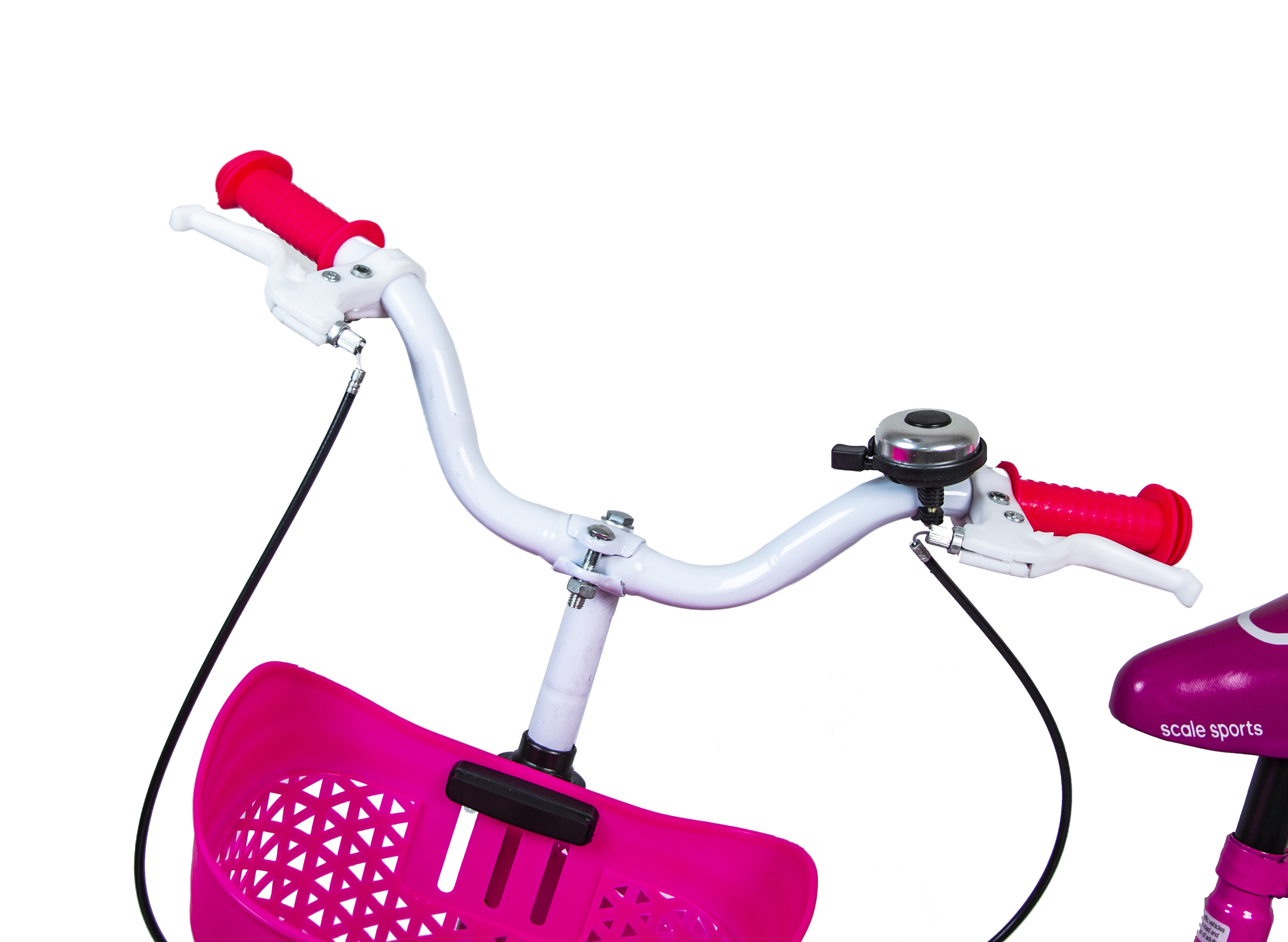 Велосипед детский Scale Sports 16 дюймов розовый 231894 - фото 3