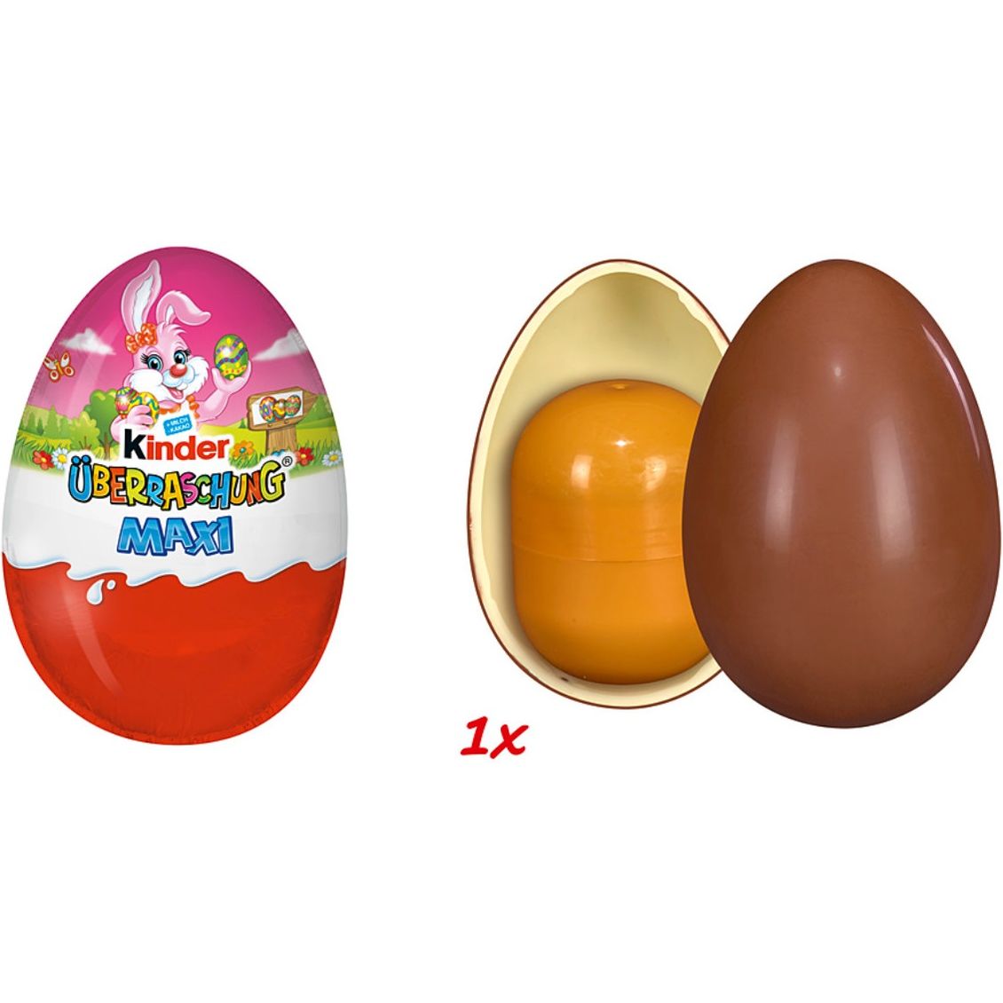Яйце шоколадне Kinder Surprise Maxi Pink 100 г - фото 2