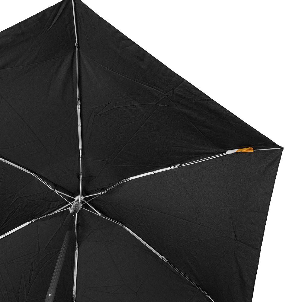 Чоловіча складана парасолька механічна Zest 93 см чорна - фото 3