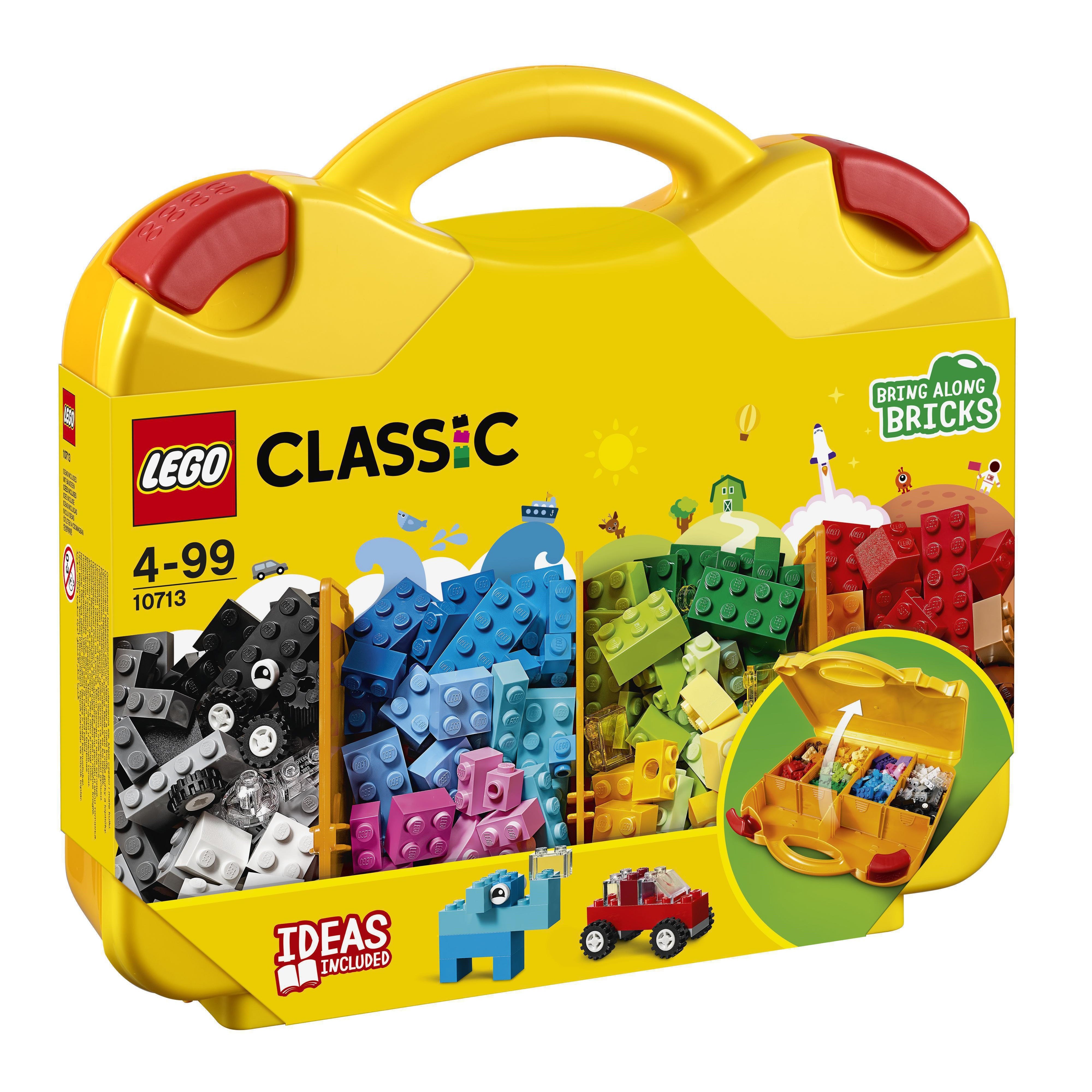 Конструктор LEGO Classic Чемоданчик для творчества и конструирования, 213 деталей (10713) - фото 1