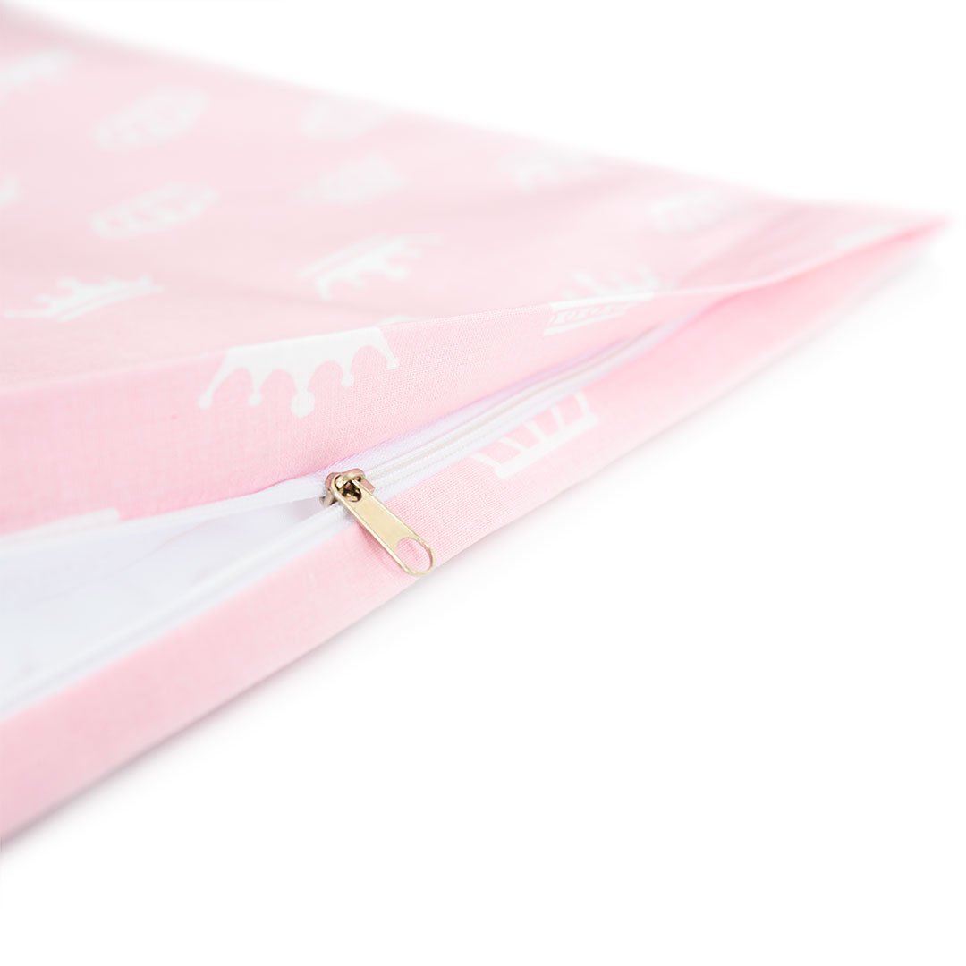 Комплект постільної білизни в коляску Papaella, рожевий, 80х60 см (8-10446) - фото 2
