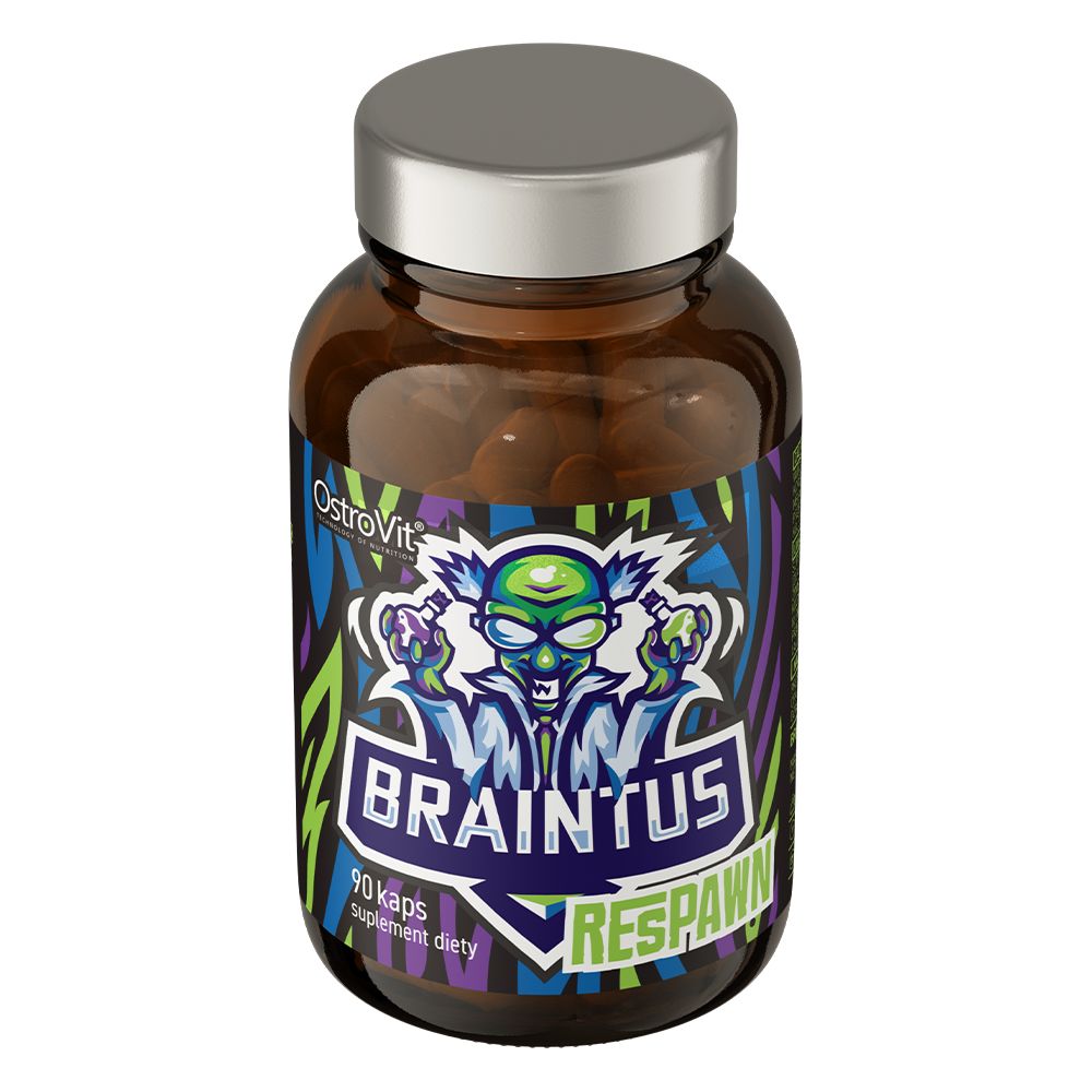 Аминокислота OstroVit Braintus Respawn 90 капсул - фото 2