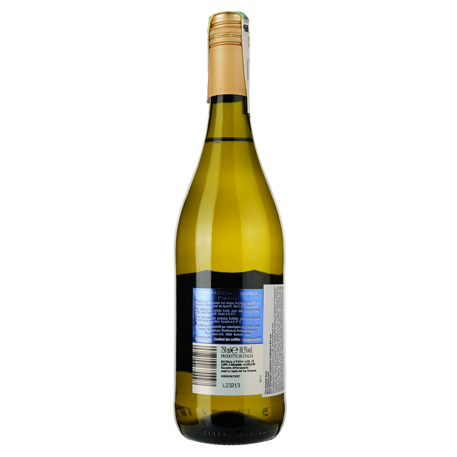 Вино ігристе Provinco Italia Frizzante Secco, біле, сухе, 11,5%, 0,75 л - фото 2