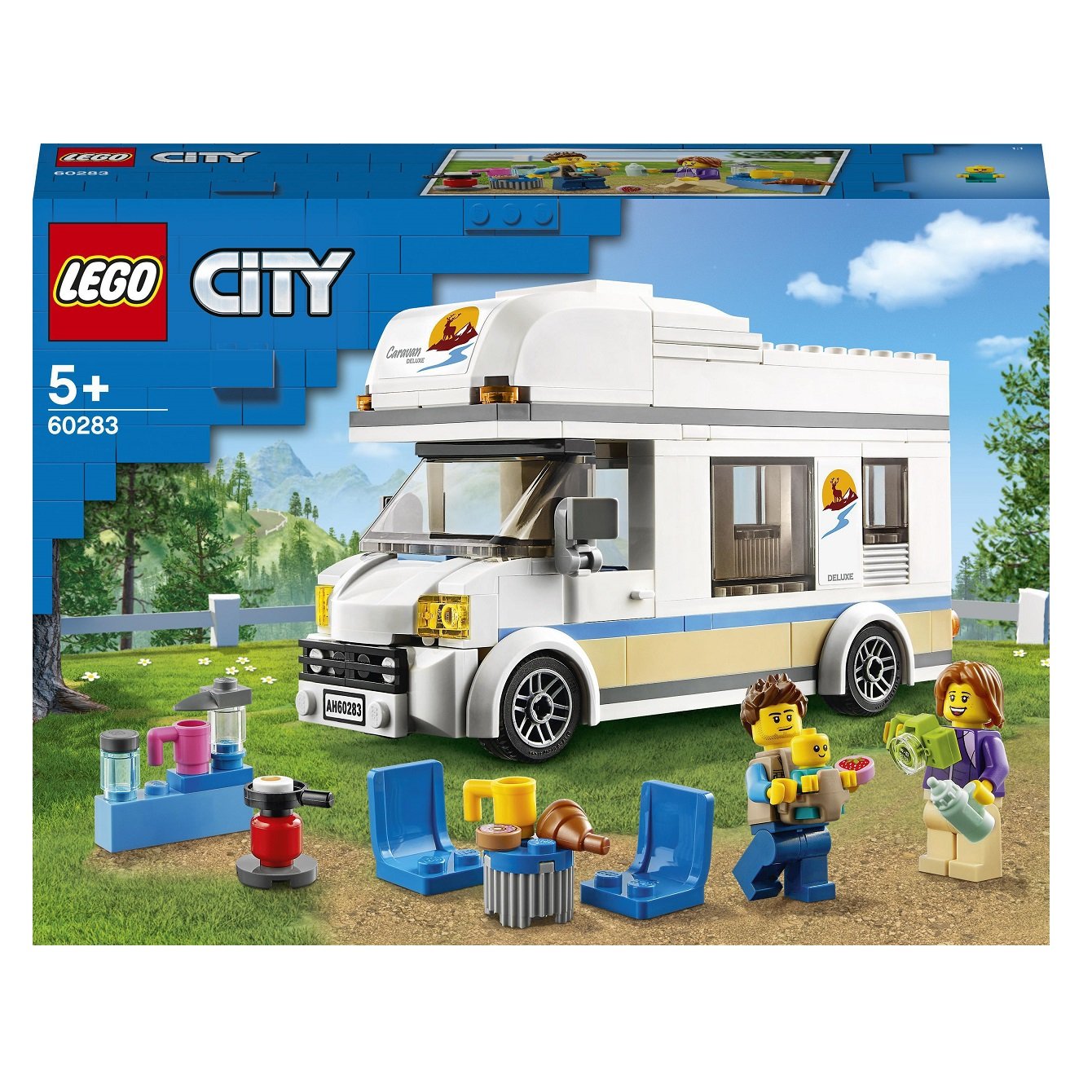 Конструктор LEGO City Канікули в будинку на колесах, 190 деталей (60283) - фото 1