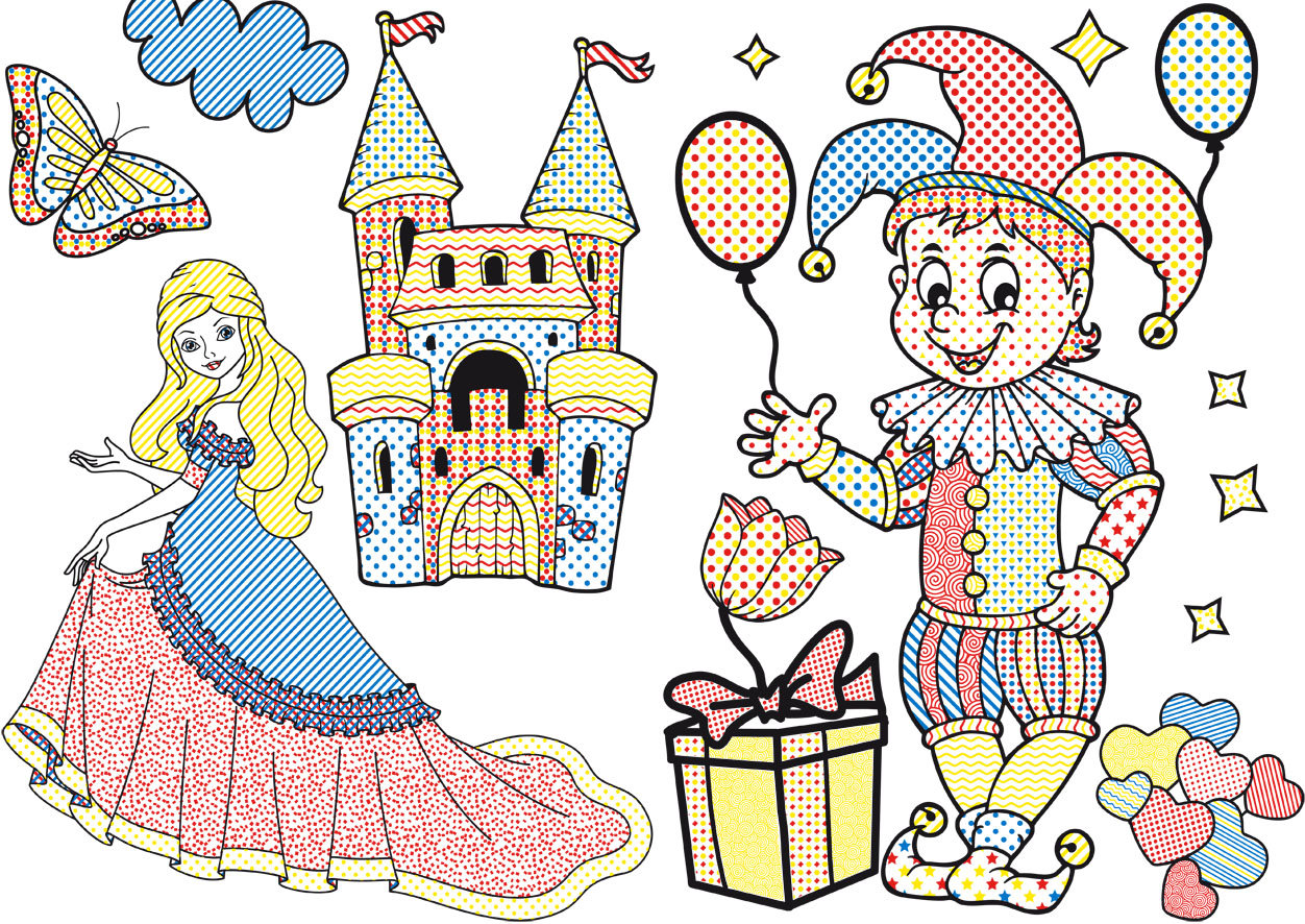 Водная раскраска Кристал Бук Замок принцессы, 8 страниц (F00022913) - фото 2