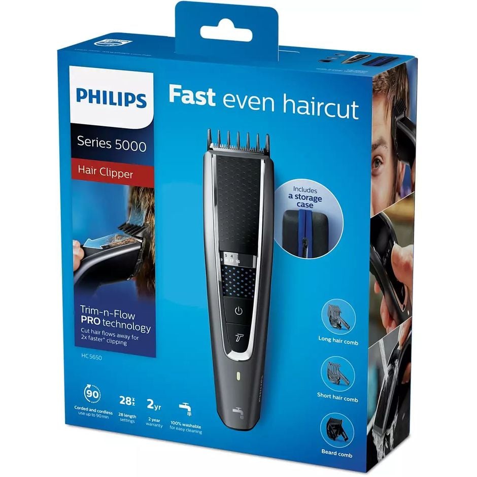 Машинка для стрижки волос Philips Series 5000 (HC5650/15) - фото 14
