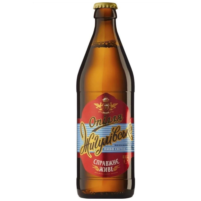 Пиво Опілля Жигулевское светлое 4.1% 0,5 л - фото 1