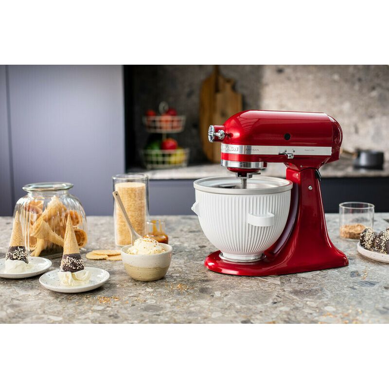 Планетарный миксер KitchenAid Artisan 4.8 л карамельное яблоко (5KSM175PSECA) - фото 14