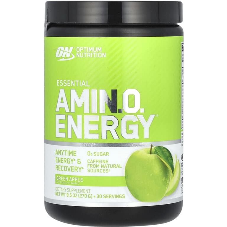 Аминокислотный комплекс Optimum Nutrition Essential Amino Energy Green Apple 270 г - фото 1