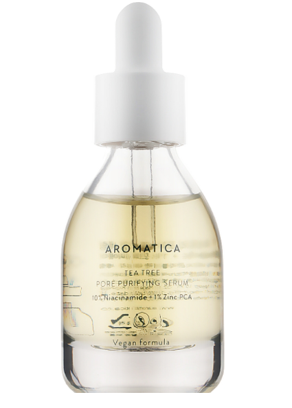 Сыворотка для жирной кожи Aromatica очищающая, с экстрактом чайного дерева, 30 мл (871328) - фото 1