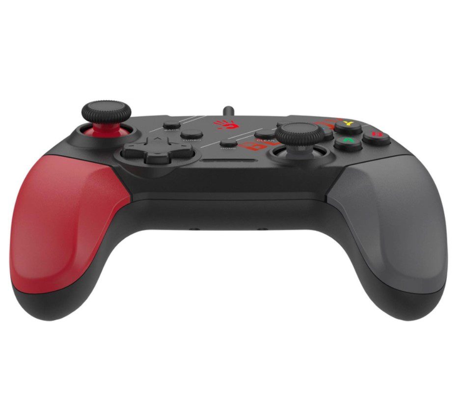 Геймпад джойстик A4Tech Gamepad Bloody GPR-30 Sports червоний з сірим - фото 4