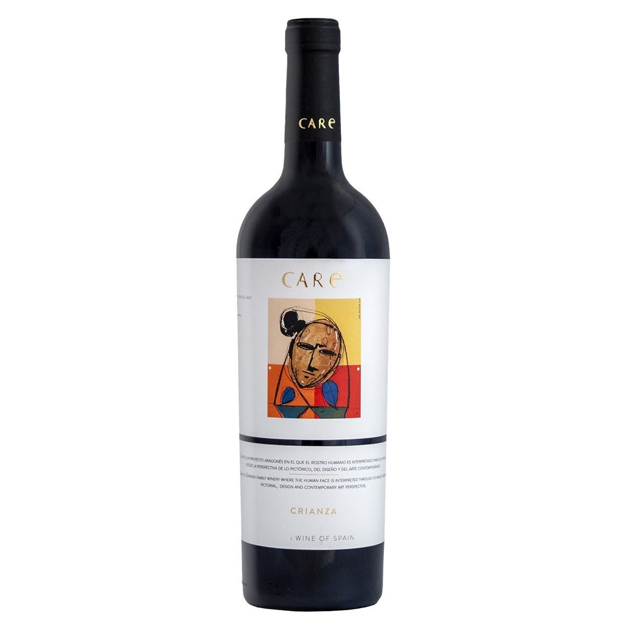 Вино Bodegas Care Crianza Tempranillo Merlot, 14%, 0,75 л - фото 1