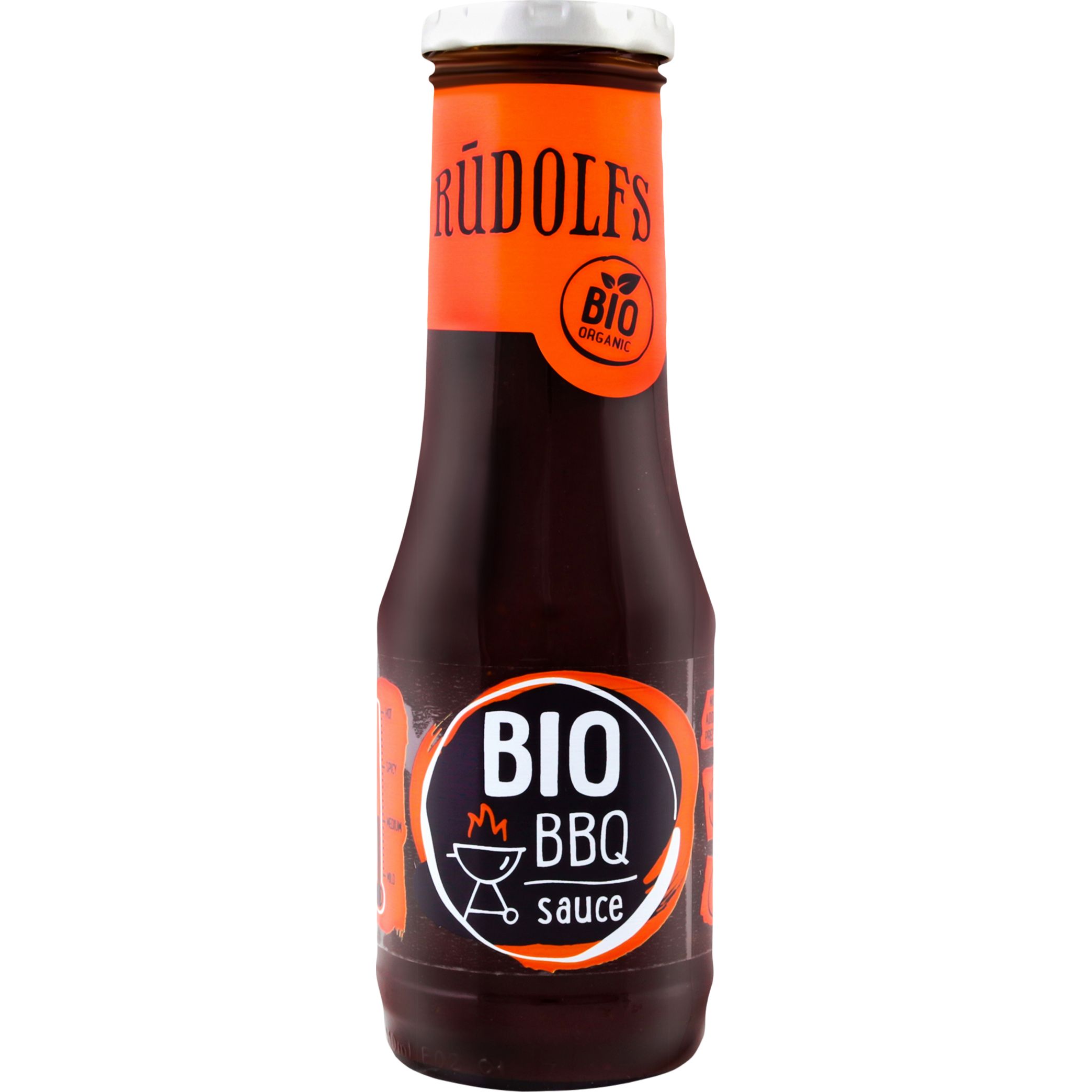 Био соус Rudolfs BBQ Sauce Барбекю с черносливом 320 г - фото 1