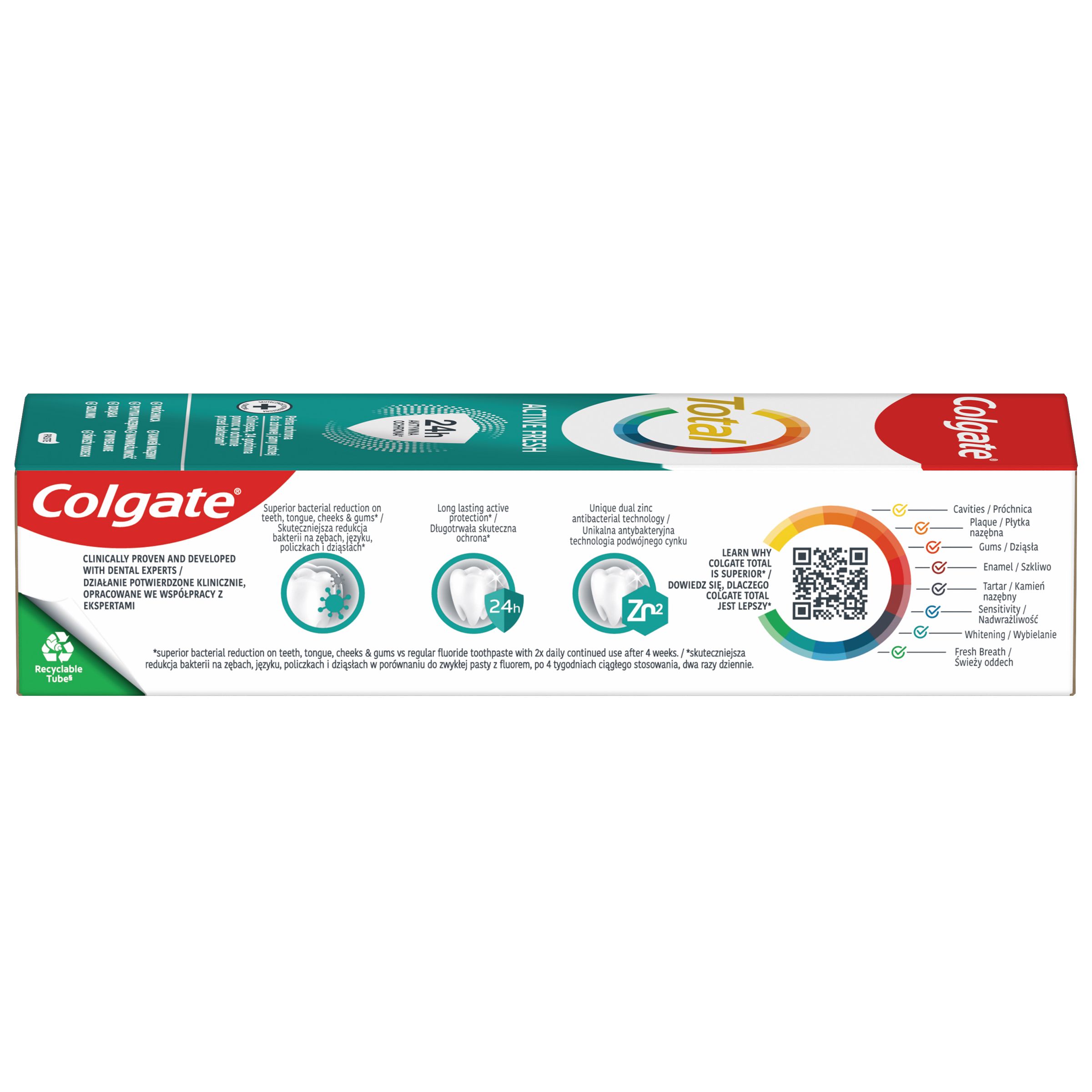 Зубная паста Colgate Total Active Fresh 125 мл - фото 6