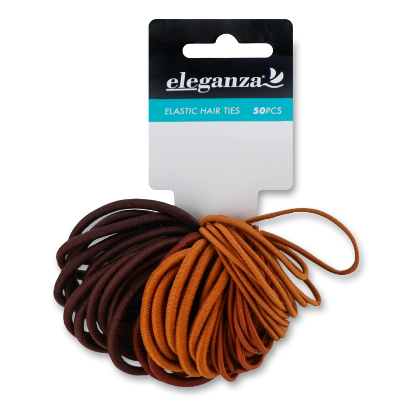 Набір резинок для волосся Eleganza, 50 шт., в асортименті (850615) - фото 1