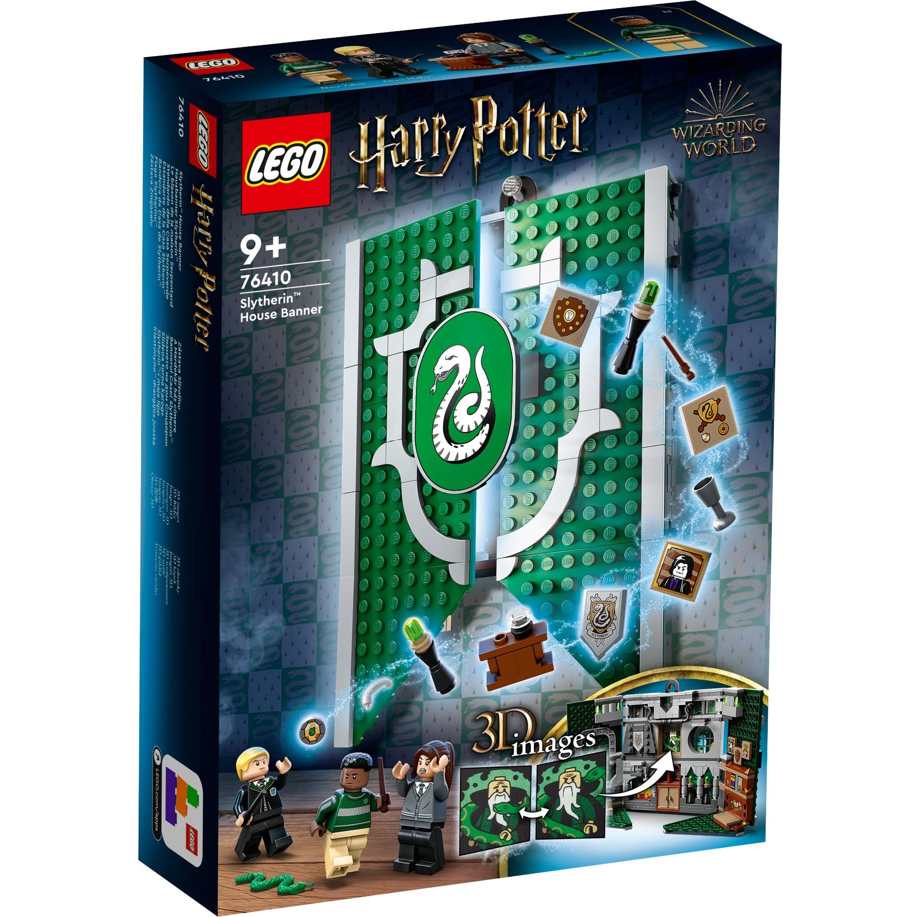 Конструктор LEGO Harry Potter Флаг общежития Слизерин, 349 деталей (76410) - фото 1