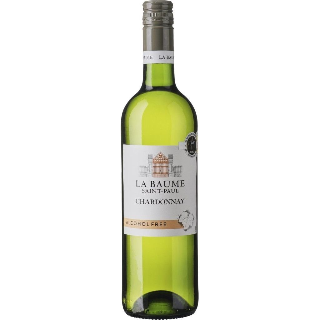 Вино Domaine De La Baume Saint Paul Chardonnay Alcogol free белое сладкое 0.75 л - фото 1