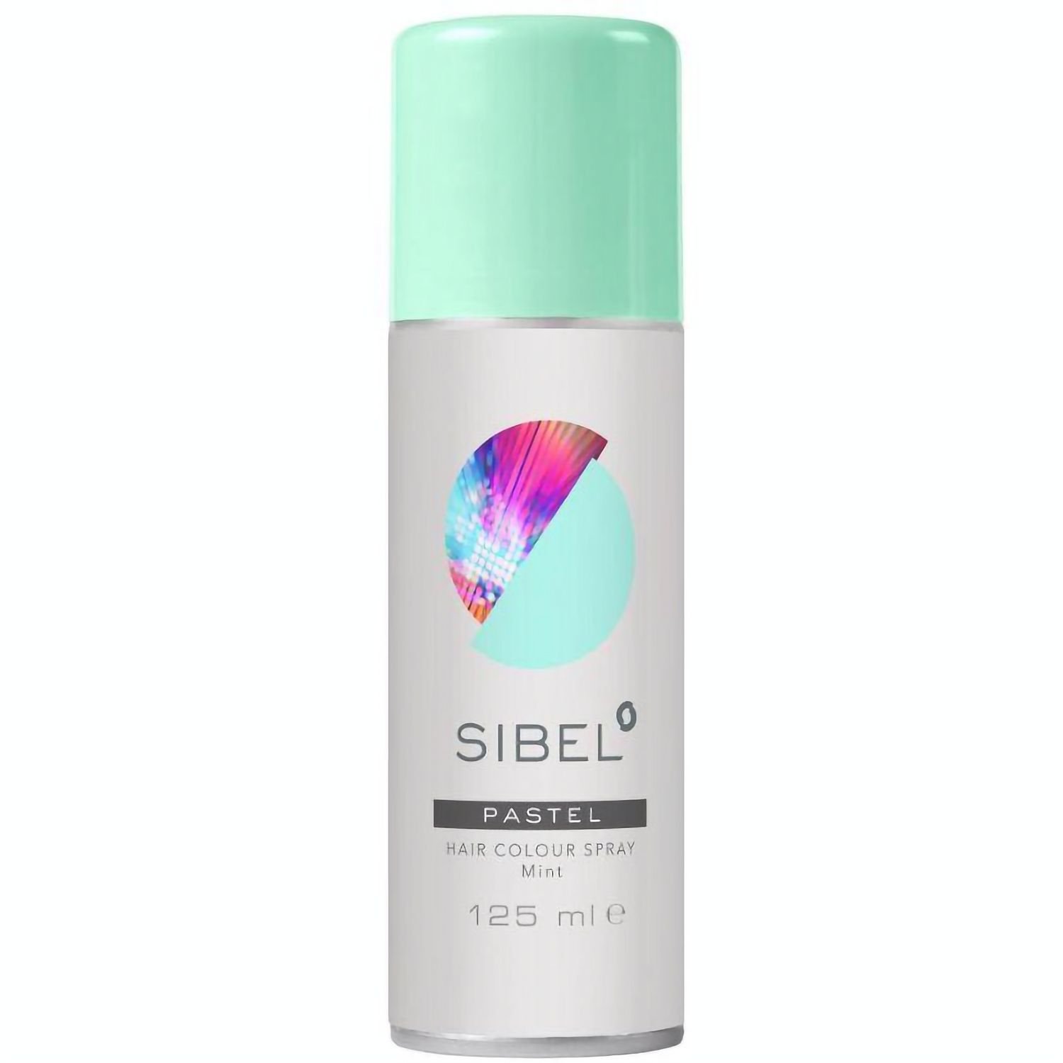 Спрей-краска для волос Sibel Pastel Hair Colour Spray Mint, пастельно-мятный, 125 мл - фото 1