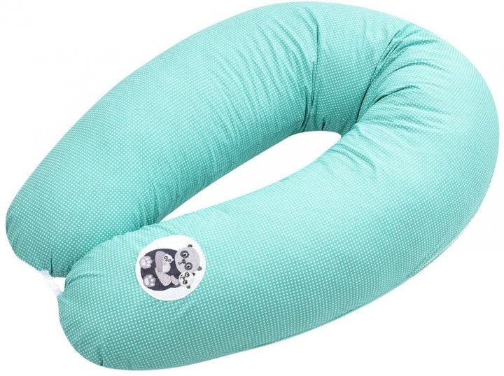 Подушка для беременных и кормления Papaella, 170х30 см, ментоловый (8-33266) - фото 1