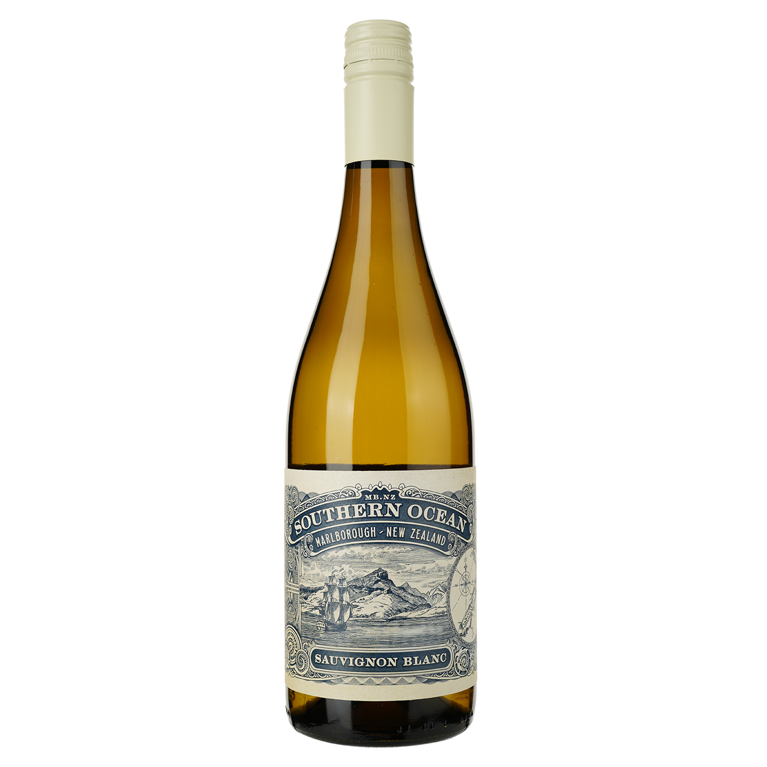 Вино Southern Ocean Sauvignon Blanc Marlborough, біле, сухе, 12,5%, 0,75 л - фото 1
