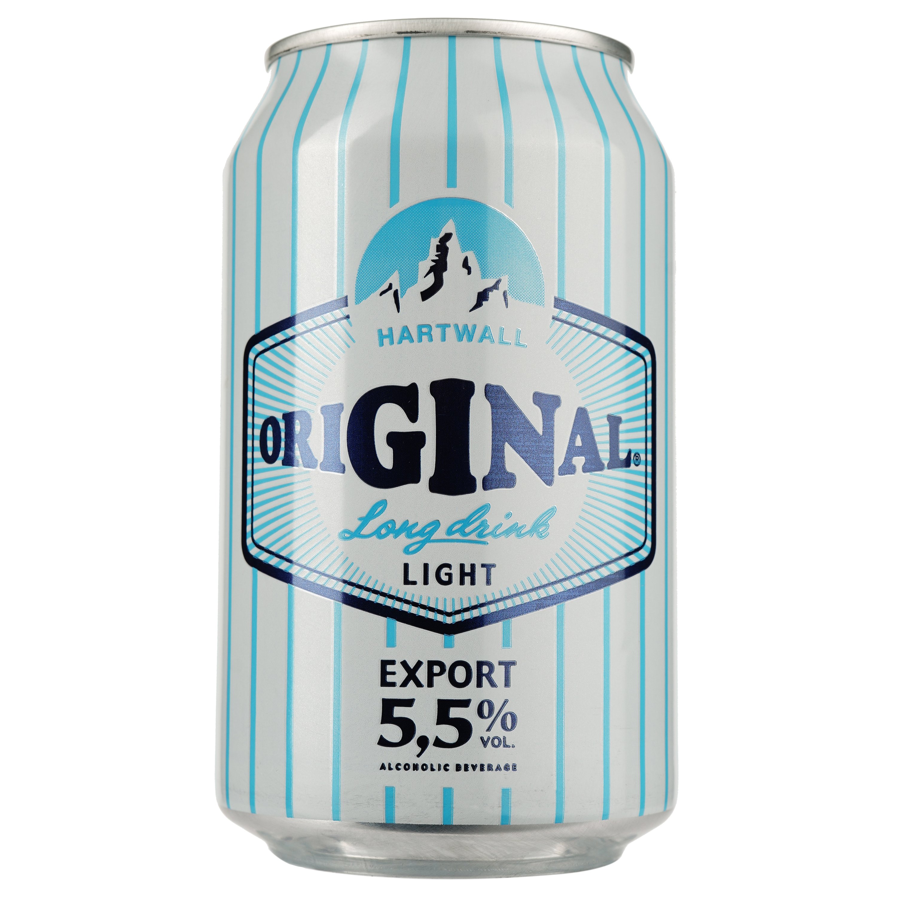 Напій слабоалкогольний Long Drink Gin Light, з/б, 5,5%, 0,33 л (839684) - фото 1