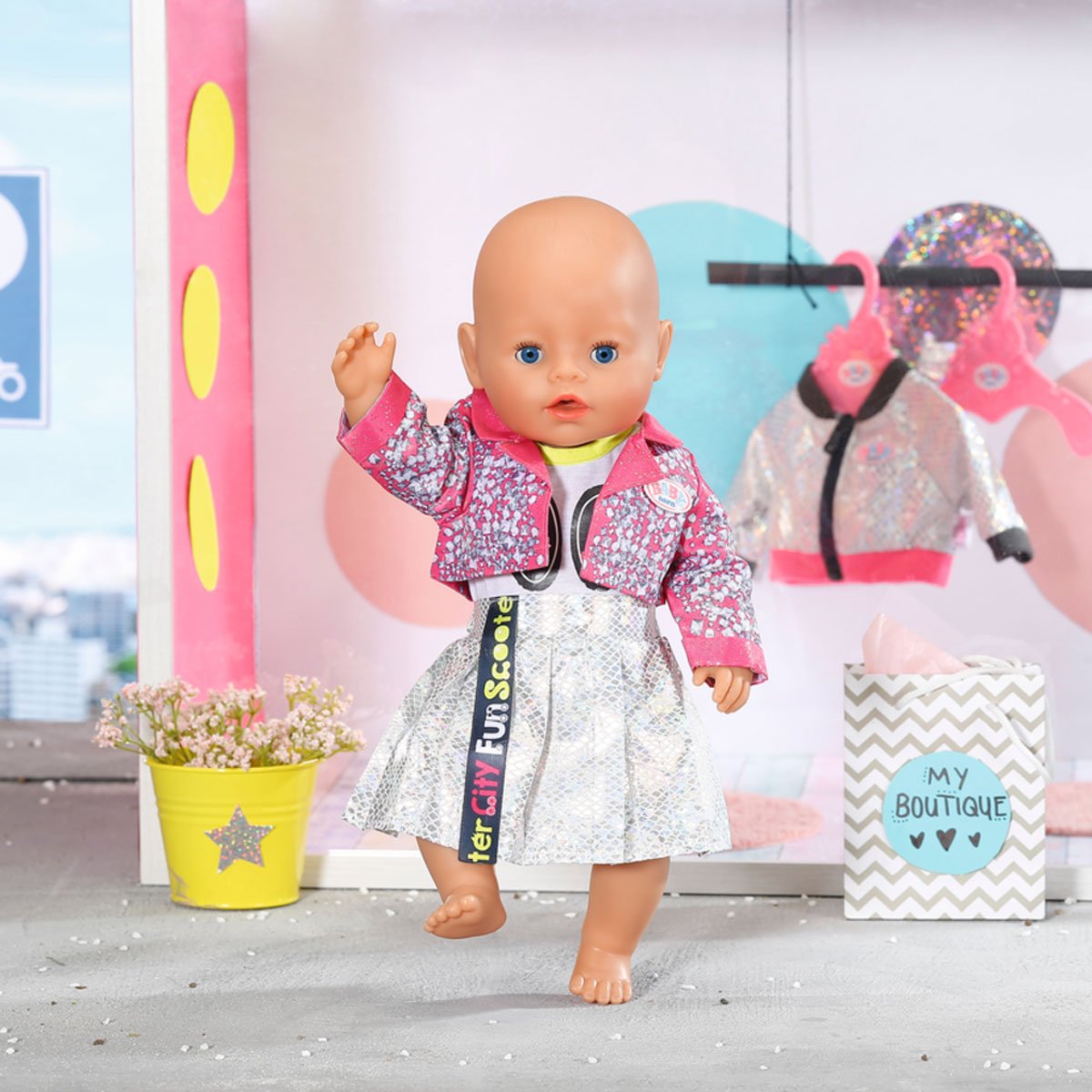 Набор одежды для куклы Baby Born Прогулка по городу (830222) - фото 4