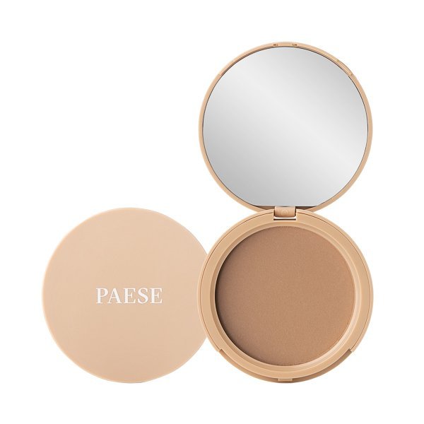 Пудра компактна Paese Illuminating Covering Powder, тонуюча, зі світловідбиваючими частинками, відтінок 3C, 9 г - фото 1