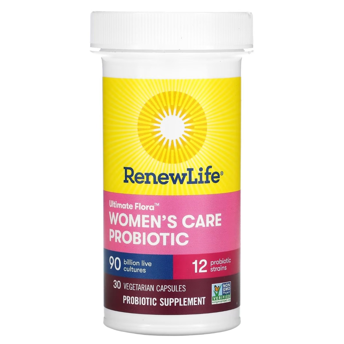 Пробиотик для женщин Renew Life Ultimate Flora Women's Care Probiotic 90 млрд 30 вегетарианских капсул - фото 2