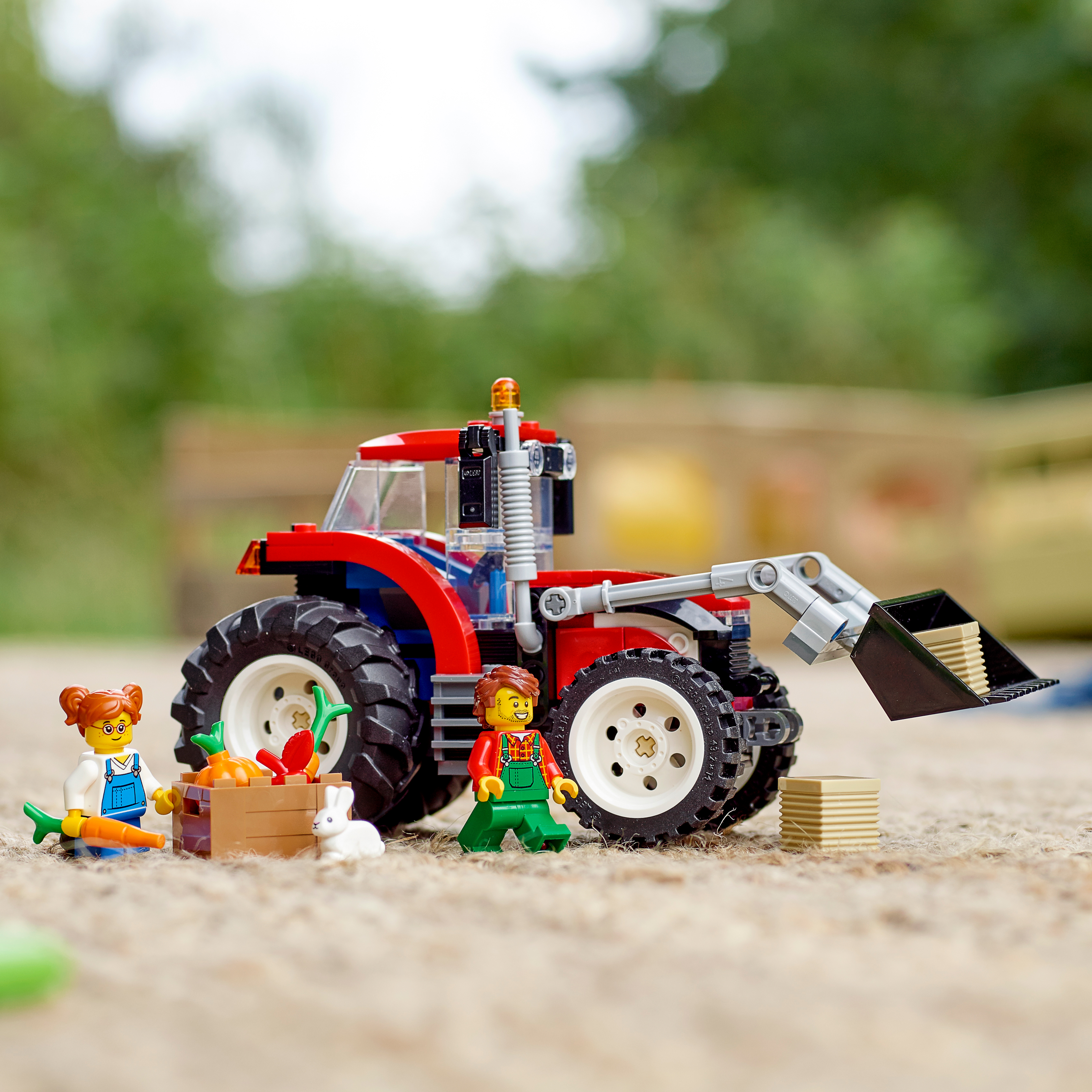 Конструктор LEGO City Трактор, 148 деталей (60287) - фото 5