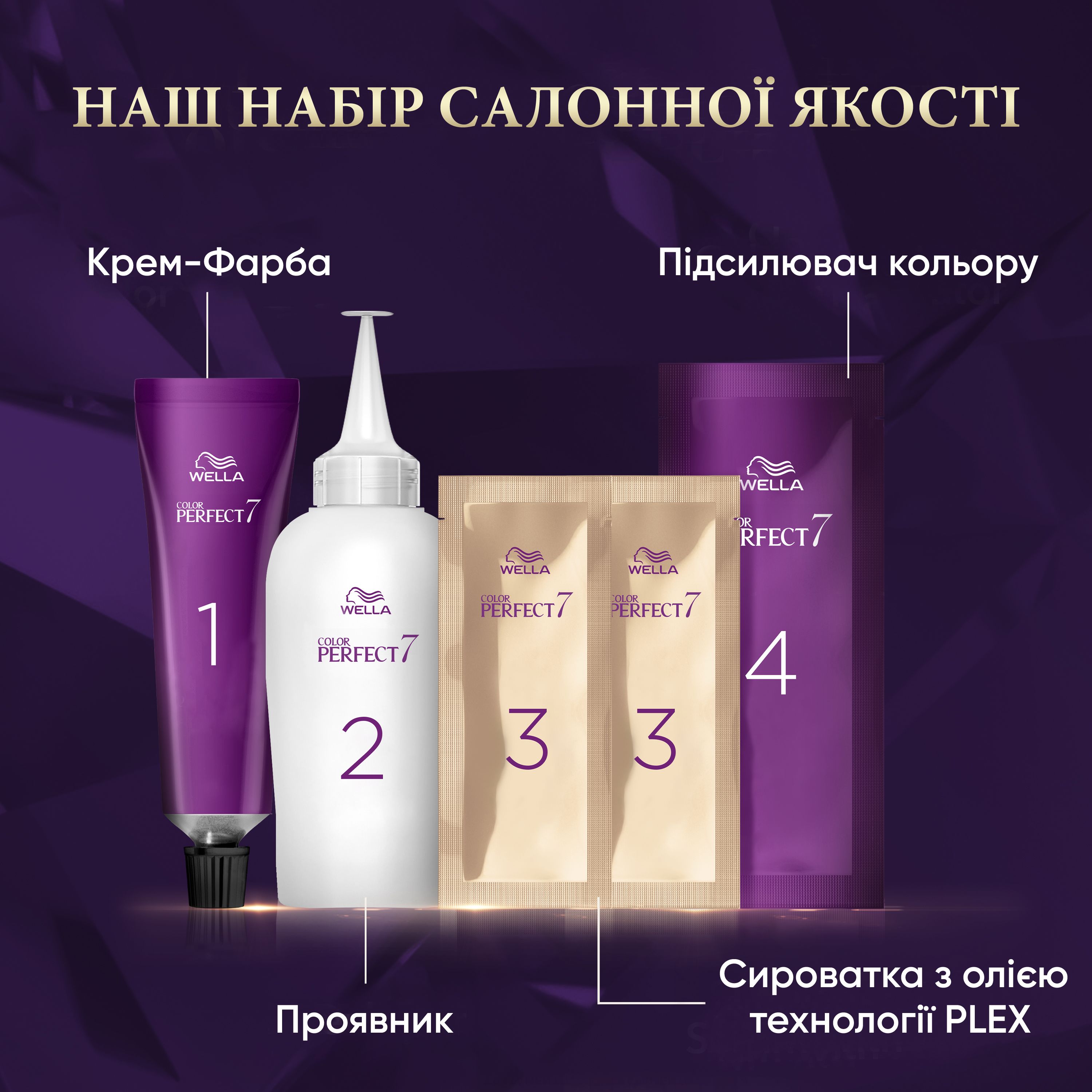 Стойкая крем-краска для волос Wella Color Perfect 5/0 Коричневый (4064666598314) - фото 7