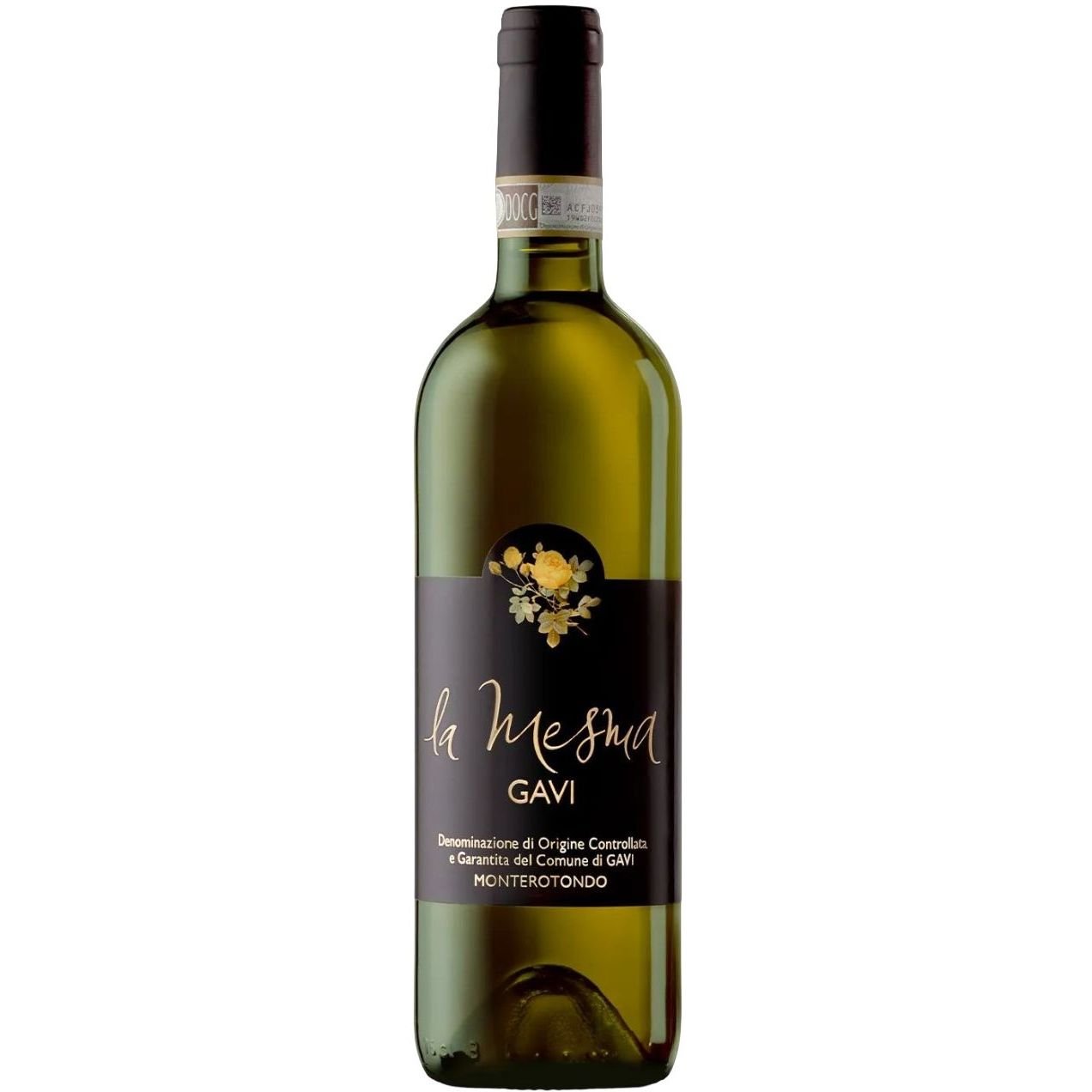 Вино La Mesma Gavi DOCG Black Label, белое, сухое, 0,75 л - фото 1