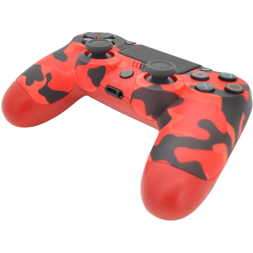 Геймпад джойстик Voltronic DualShock 4 Wireless DoubleShock PS4 haki-red (62187) - фото 3